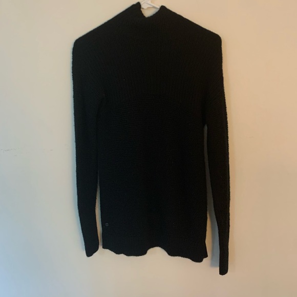 Lululemon Warm & Restore Sweater Black 4 - Picture 7 of 8